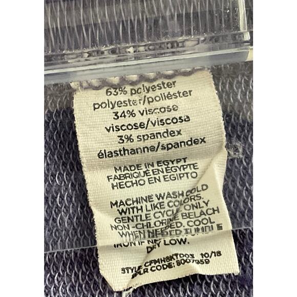 Copper Fit Women's Purple Blouse Size XXL Asymmetrical collar - Picture 7 of 10